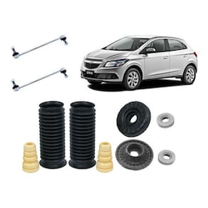 Par kit da suspensão bieleta dianteira gm onix 2016 2017 18