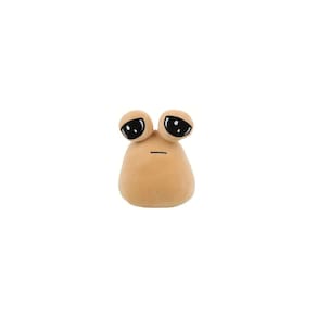 Brinquedo de pelúcia Pou Virtual Pet, tamanho grande, 24 cm de altura