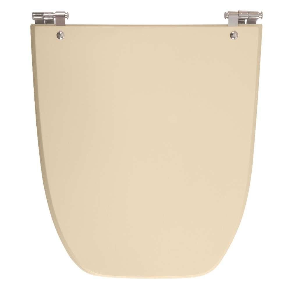 Assento Sanitário Poliester Scala Visone para vaso Ideal Standard