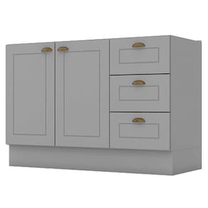 Balcão de Pia 120 cm Americana Cinza – Henn