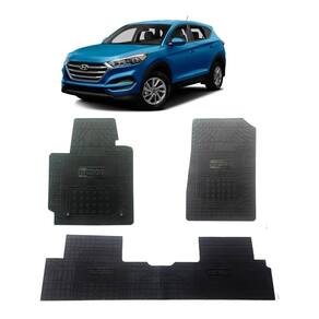Jogo tapete interno reforçado new tucson 2017 em diante preto especifico