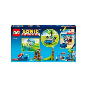 Lego sonic the hedgehog desafio da velocidade do
