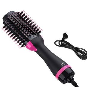 Escova secadora profissional seca alisa e modela cabelo