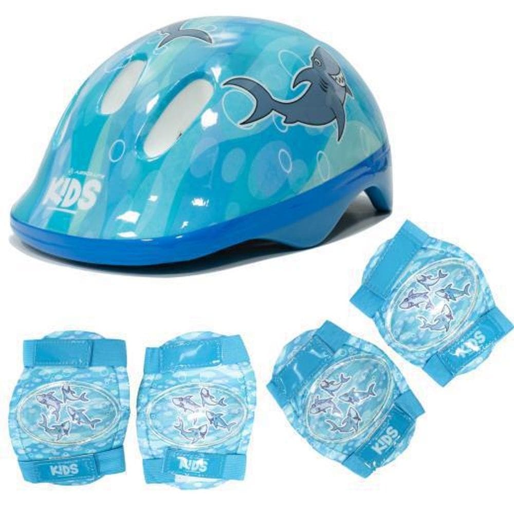 Kit de proteção infantil tematizado absolute shake tubarão