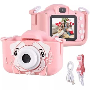 Máquina Fotográfica Infantil Digital Vídeos Hd Fotos E Jogos