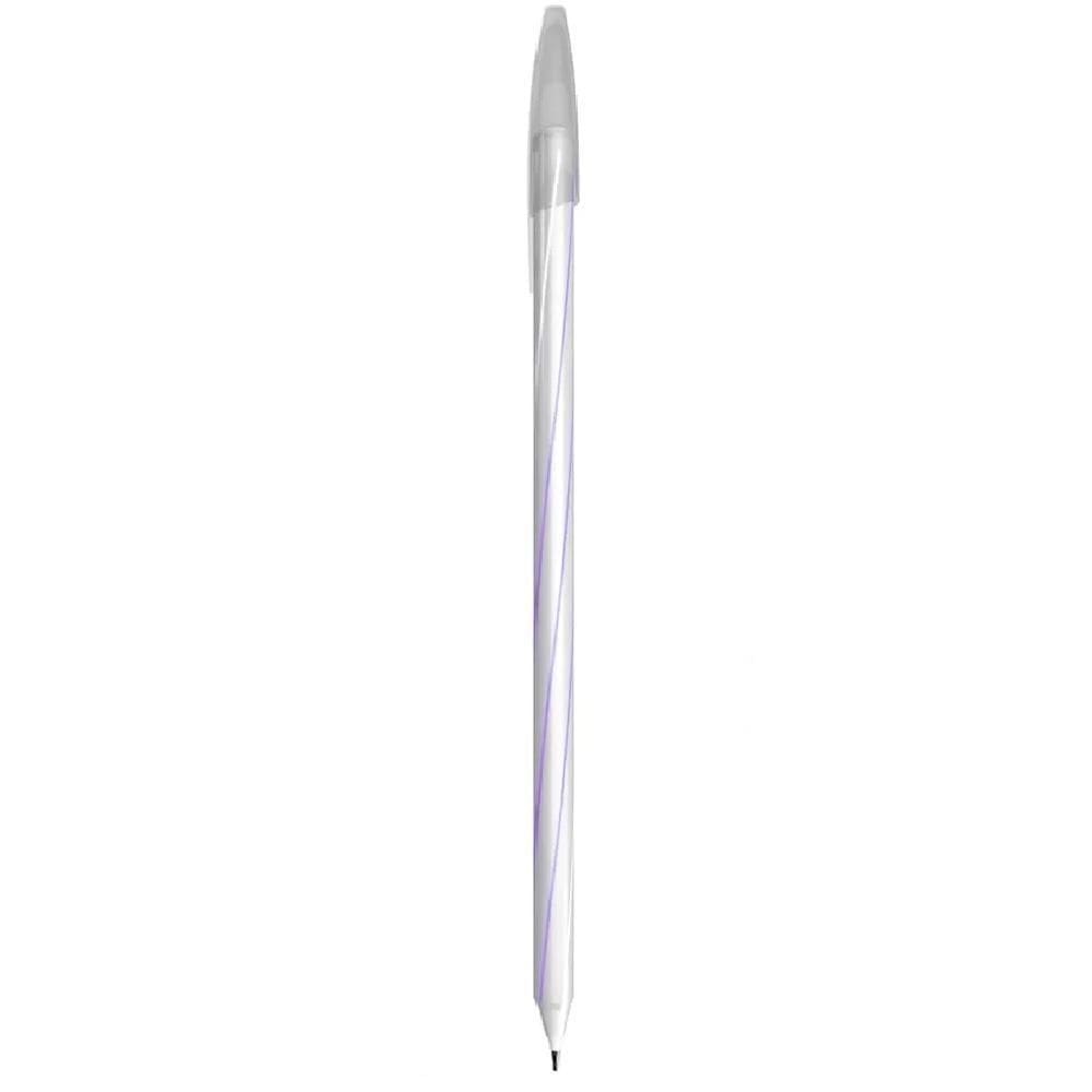 Caneta esferografica 0.7 cis spiro clean - roxo