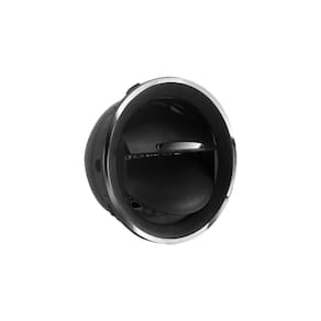 Difusor ar painel central/lateral adap. gol...preto/bot crom