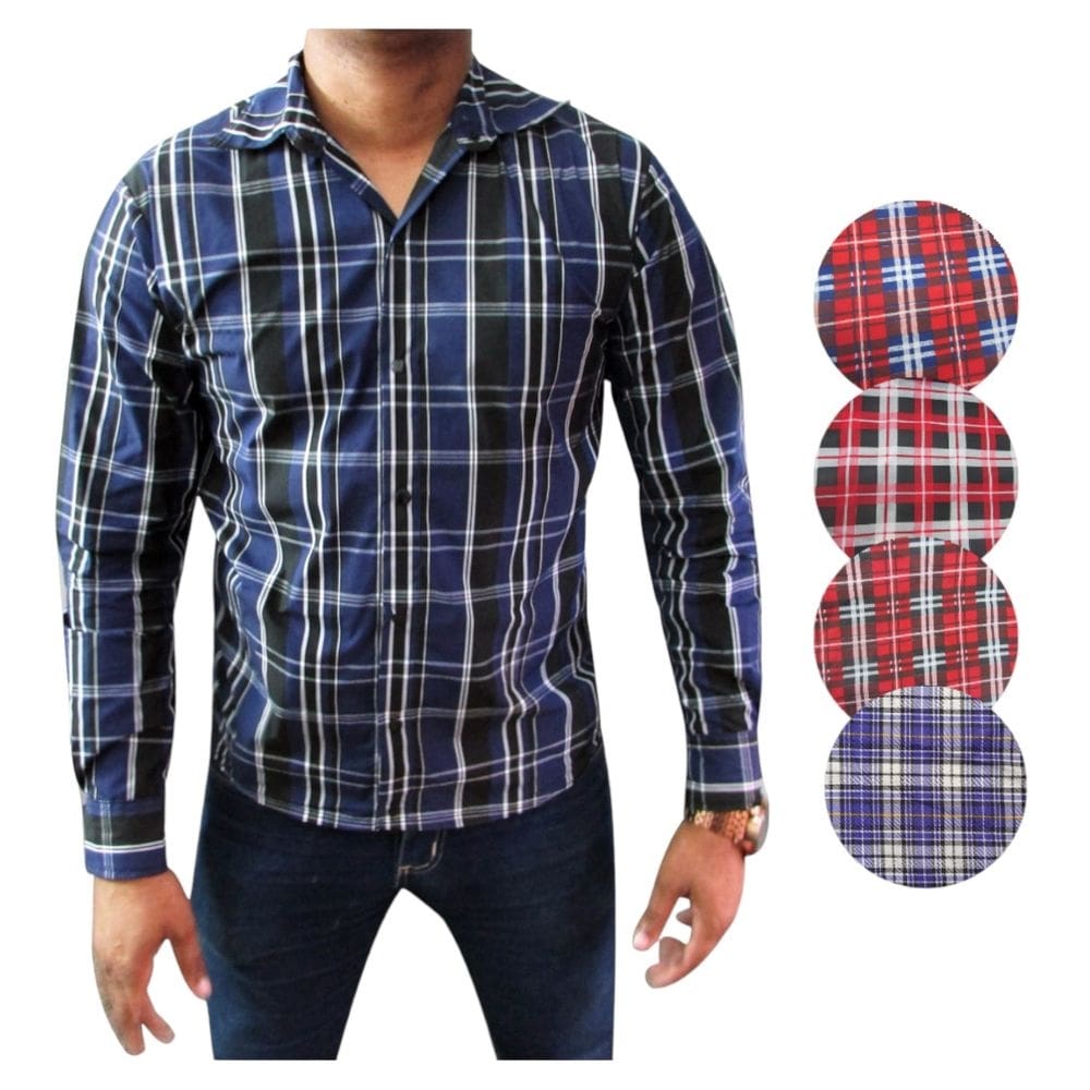 Camisa Xadrez Caipira Masculina Adulto Caipirinha Manga Longa Festa Junina Noivo Quadrilha Quermesse São João Arraiá