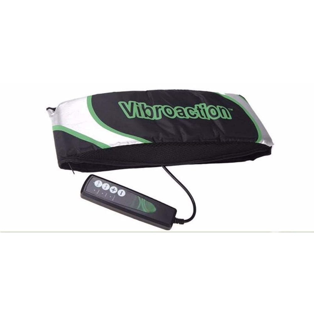 Cinta modeladora abdominal vibratória ajustavel tonificador