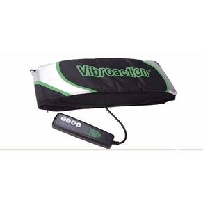Cinta modeladora abdominal vibratória ajustavel tonificador