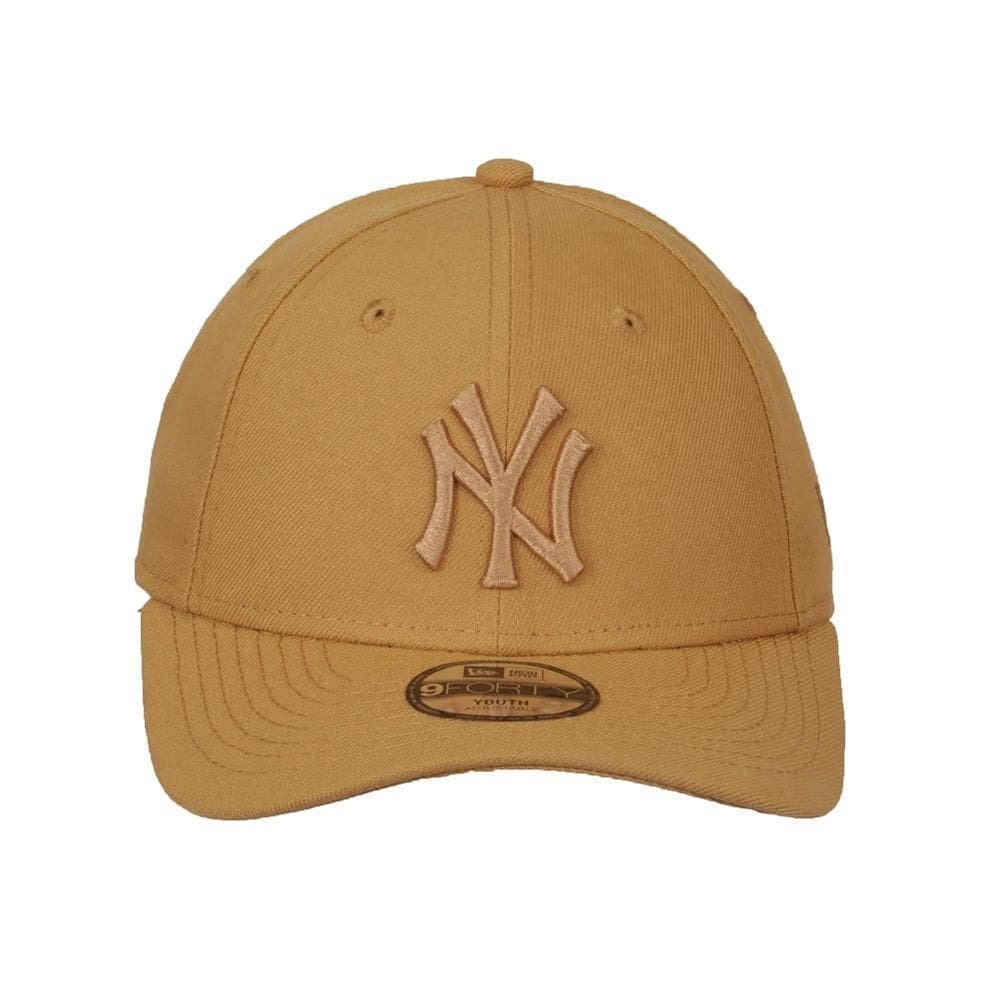 Boné new era juvenil new york yankees marrom