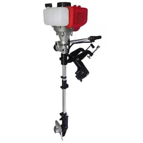 Motor para barco popa rabeta vertical 52cc com embreagem