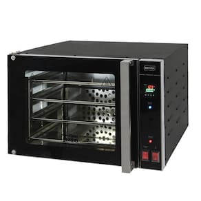 Forno Turbo Elétrico Metvisa Black Max 4 Esteiras 65 Litros 2000W Monofásico 220V FTE65MB220M605