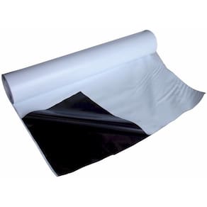 Lona preta e branca 200 micras 06m x 25m tanque silagem