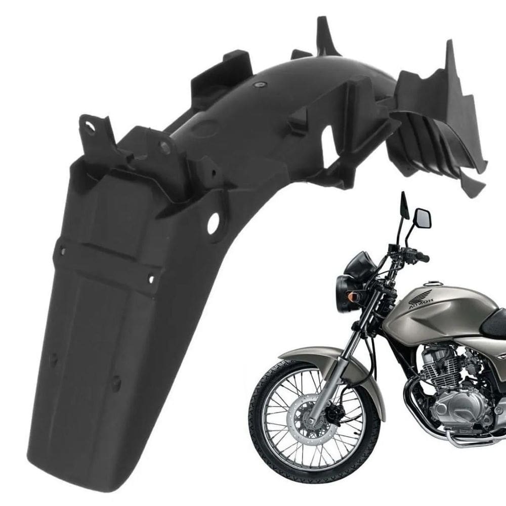 Paralama traseiro honda cg titan 150 de 2004 ate 2008