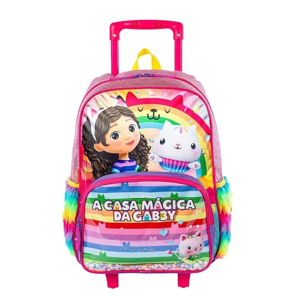 Mochila de Rodinhas Sestini Gabby Y Colorido