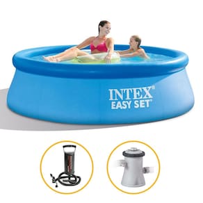 Piscina Inflável Easy Set 1.942 Litros com Bomba + Filtro Intex 220v