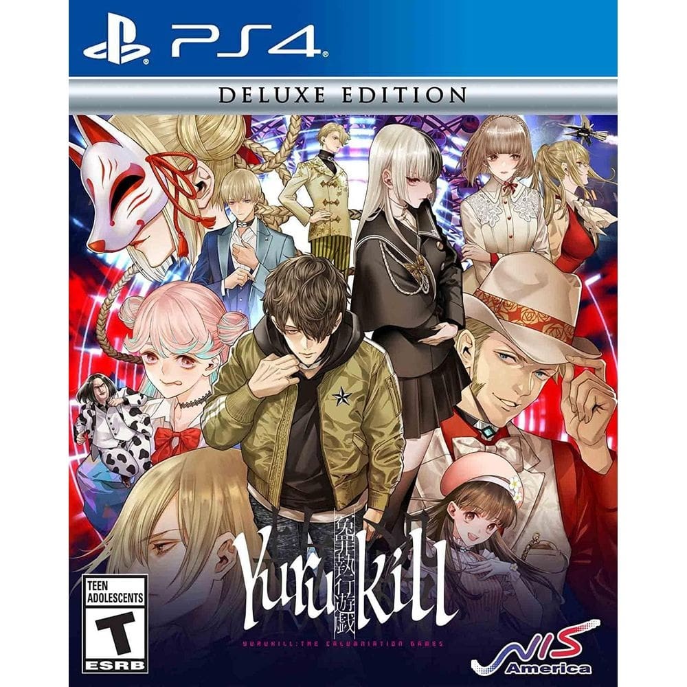 Yurukill the calumniation games deluxe edition ps4 midia