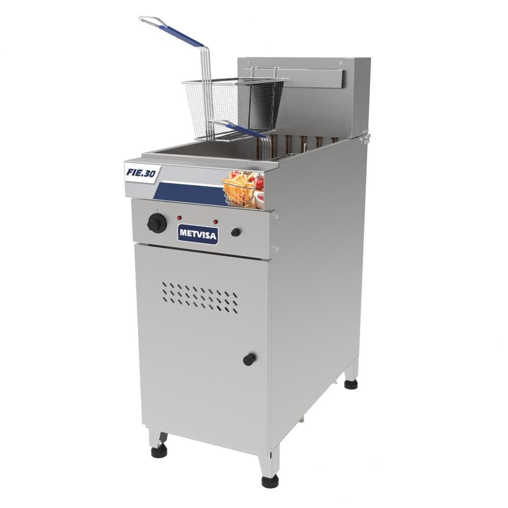 Fritadeira Elétrica Água e Óleo Metvisa 30 Litros 12000W Trifásico 220V FIE30220T