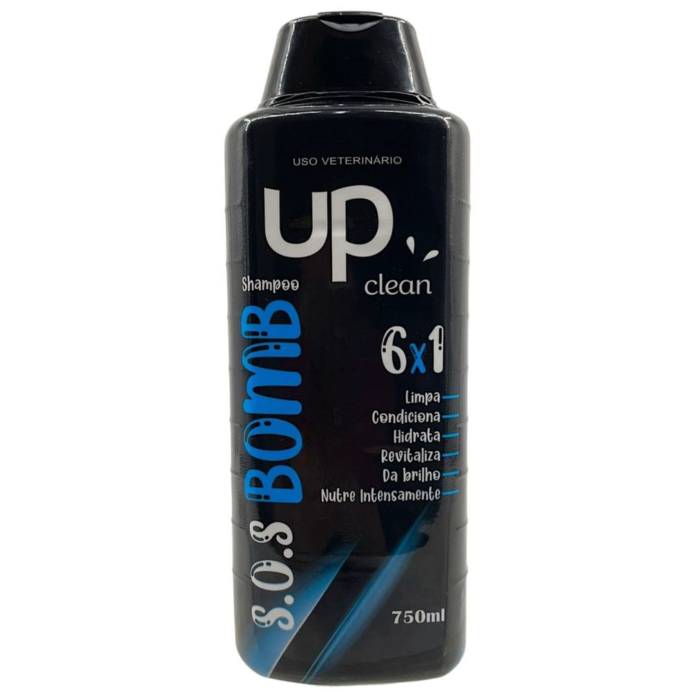 Shampoo 6 Em 1 Condicionador Hidrata Pet Cães E Gatos 750ml