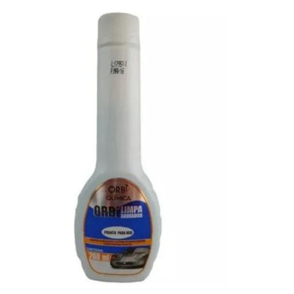 Aditivo limpa radiador orbi 200ml elimina ferrugem oxidação