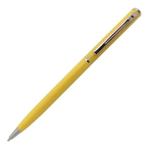 Caneta crown metal hawai esferografica amarelo yw10089y