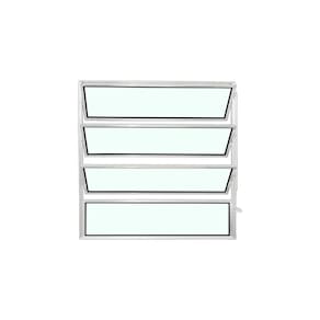 Vitro Basculante Branco 80 X 80 Vidro Liso
