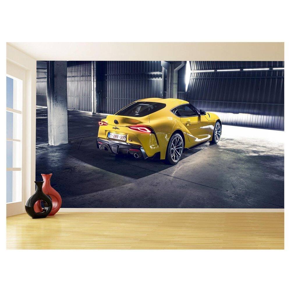 Papel De Parede 3D Carro Toyota Supra Mk5 Jdm 3,5M Car347