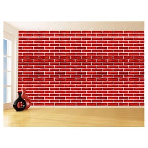 Papel De Parede 3D Tijolo Sala Tijolinho Vista 3,5M Xbr65