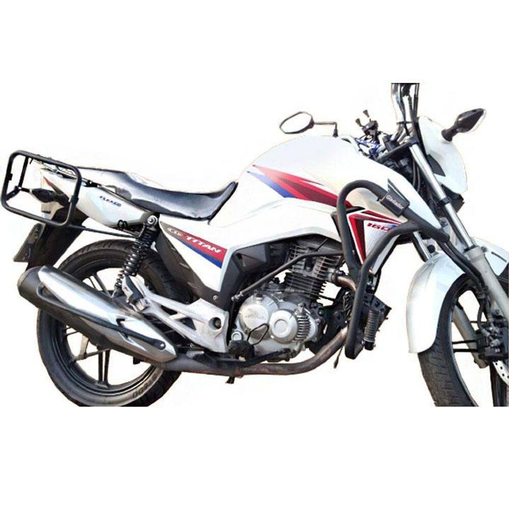 Protetor carenagem honda titan todas suporte milha e
