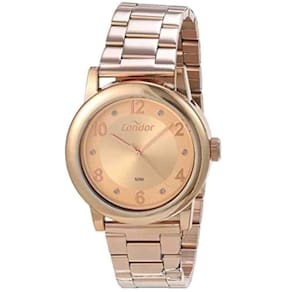 Relógio condor feminino fast fashion rosé - copc21jcn/t8j