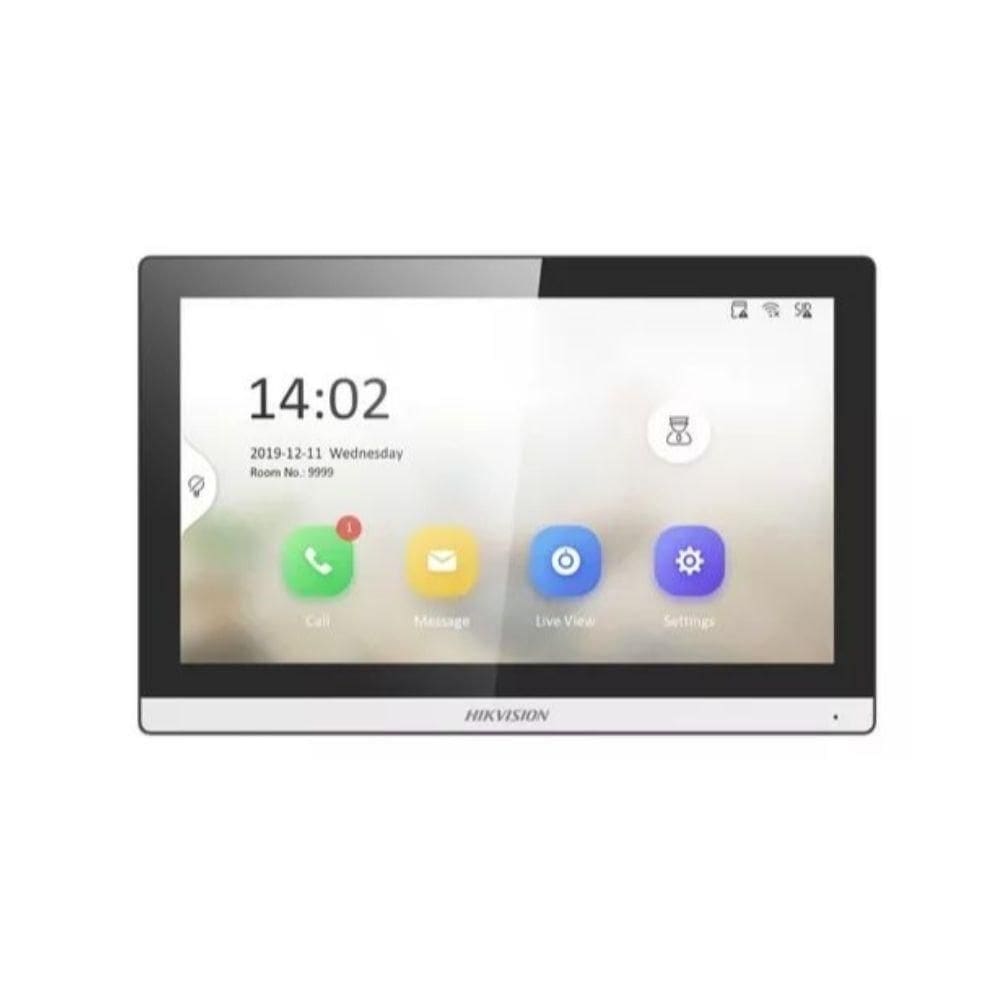 Tela Vídeo Porteiro Ip Hikvision Ds-Kh6350-Wte1 Wifi 110/220