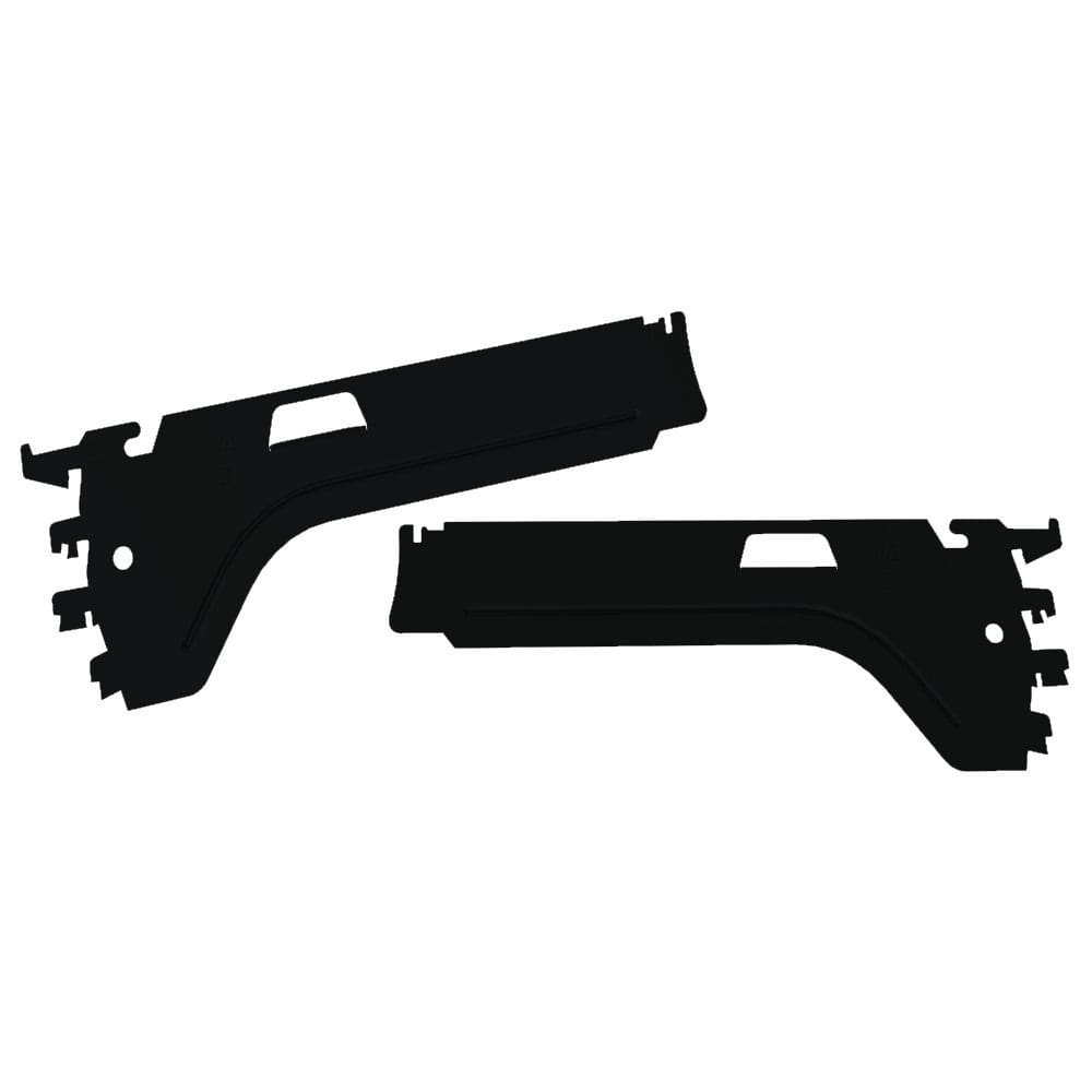 Suporte Bandeja FIT SLG 0,30 Preto CH16 KIT 1 Par