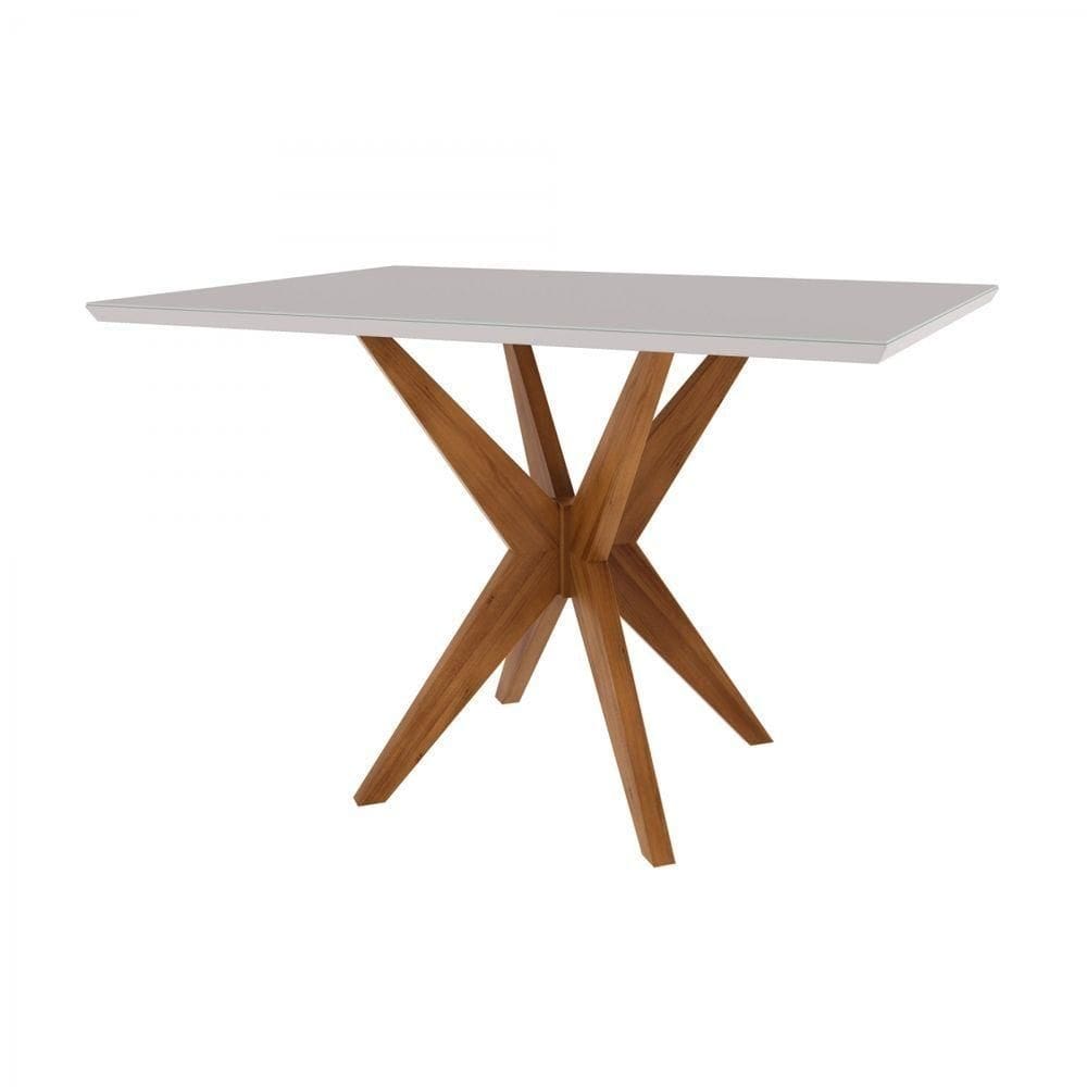 Mesa De Jantar 4 Lugares 120x90cm Donna Nesher Móveis