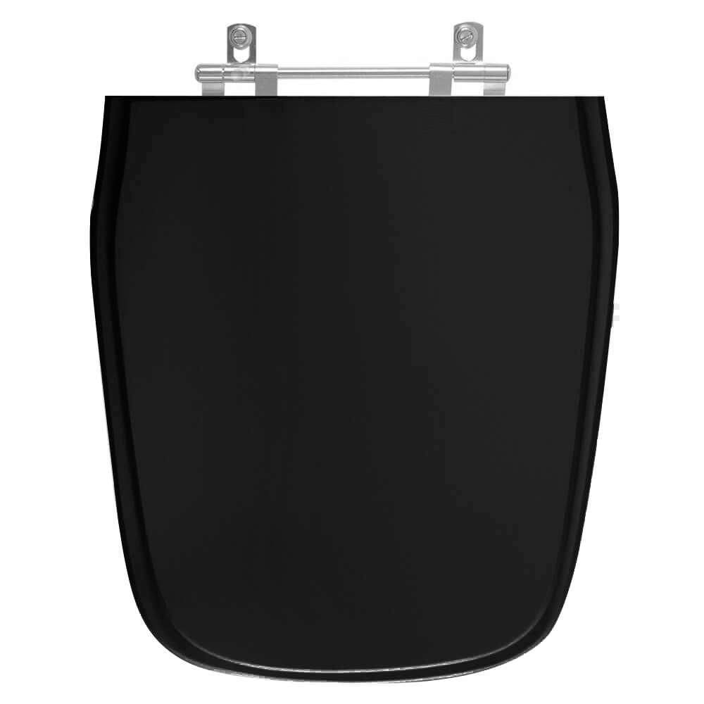 Assento Sanitário Imperium Preto para vaso Celite