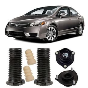 Par kit coxim dianteiro honda new civic 2008 2009 2010 2011