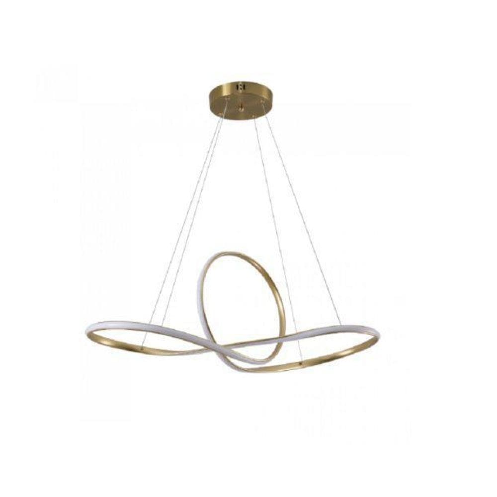 Pendente led wari 48 w 3000 k bronze