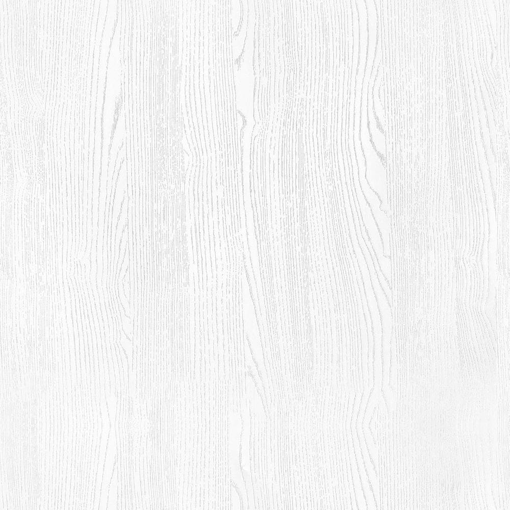 Papel de parede adesivo textura amadeirada branca 6 3m