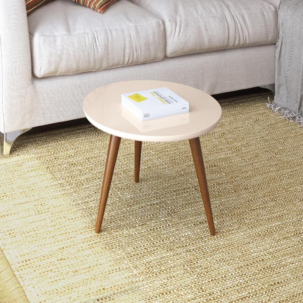 Mesa de Centro Ambiente Sorelle Off White – HB Móveis