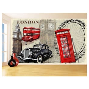 Papel De Parede Cidade Antiga Londres Telefone 3,5M Cda70