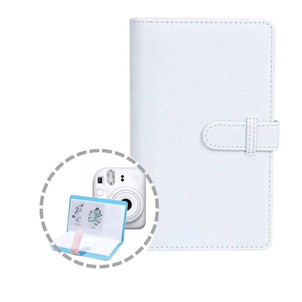 Álbum De Fotos Fotográfico Para Câmera Instax Mini - 18 Pg