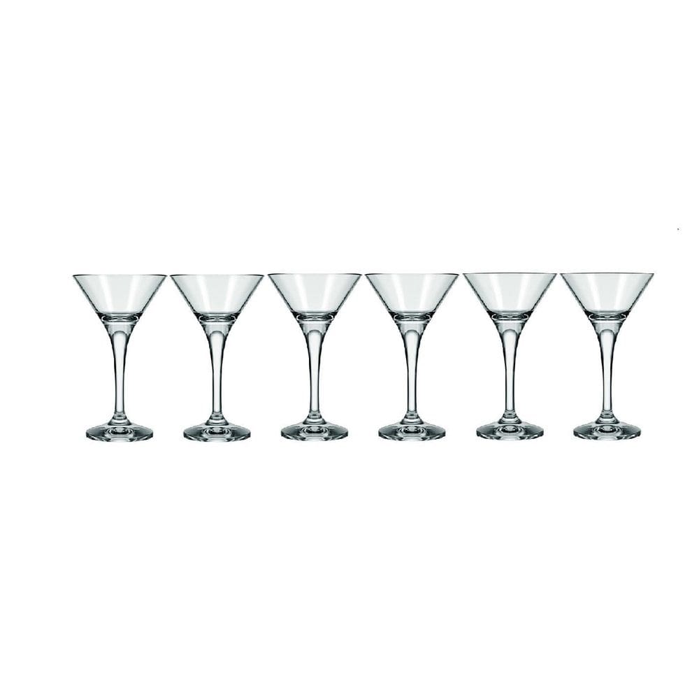 06 Taças Mini Martini 100Ml - Nadir - 7448