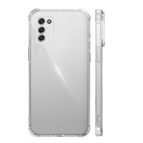 Capinha Capa Compatível Com Samsung Galaxy a02s tela 6.5 Borda Anti Queda transparente