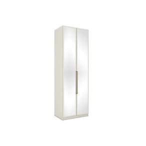 Modulado de Quarto Guarda Roupa 2 Portas c/ Espelho MC04 Seletto Areia - Henn