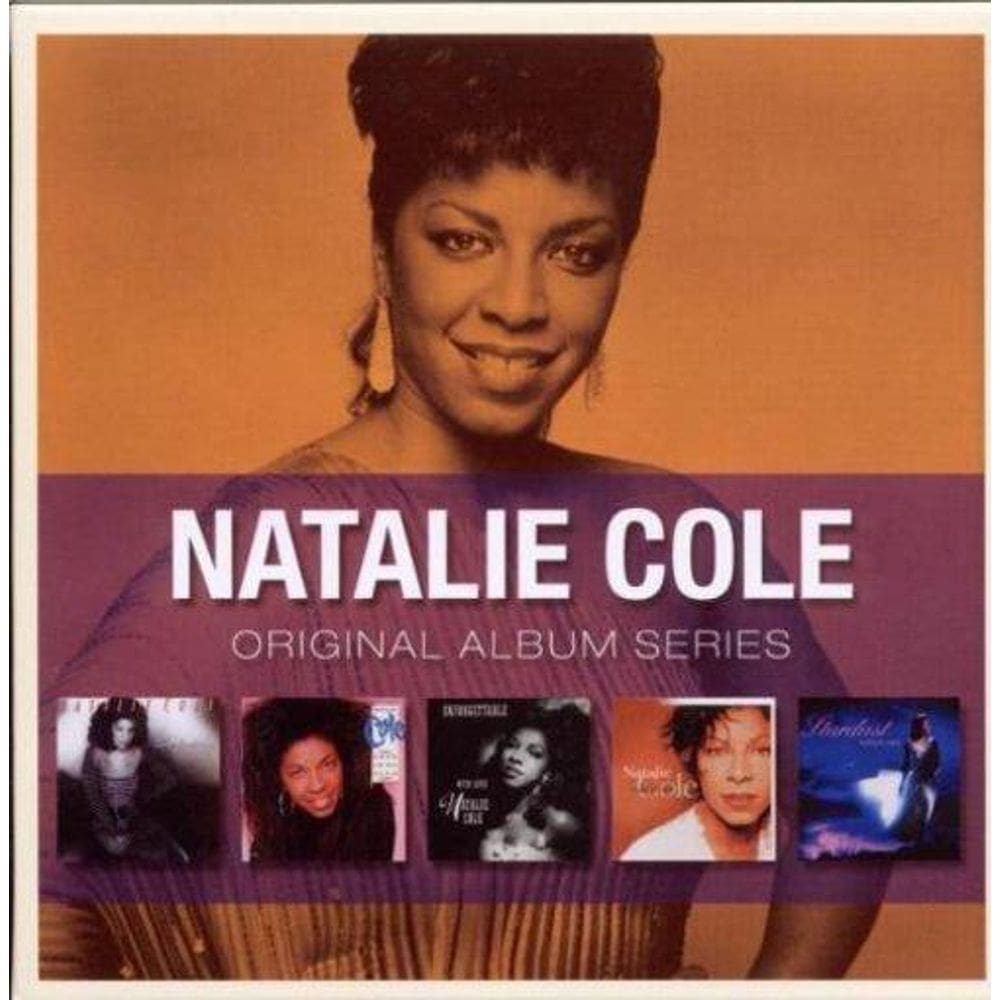 Cd natalie cole - album series  5 cds