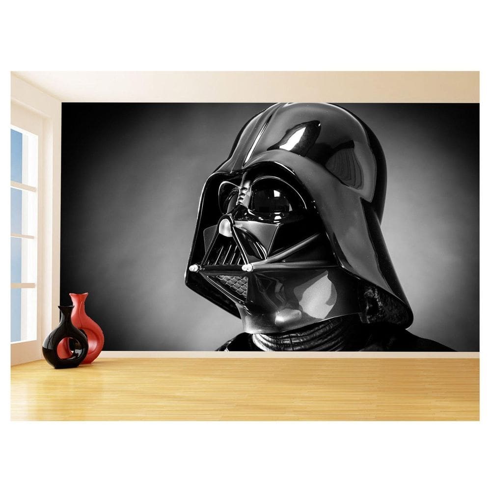 Papel De Parede 3D Star Wars Darth Vader Sith 3,5M Stw02