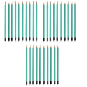 Kit com 30 Lápis Preto HB nº2 Antibacteriano CiS