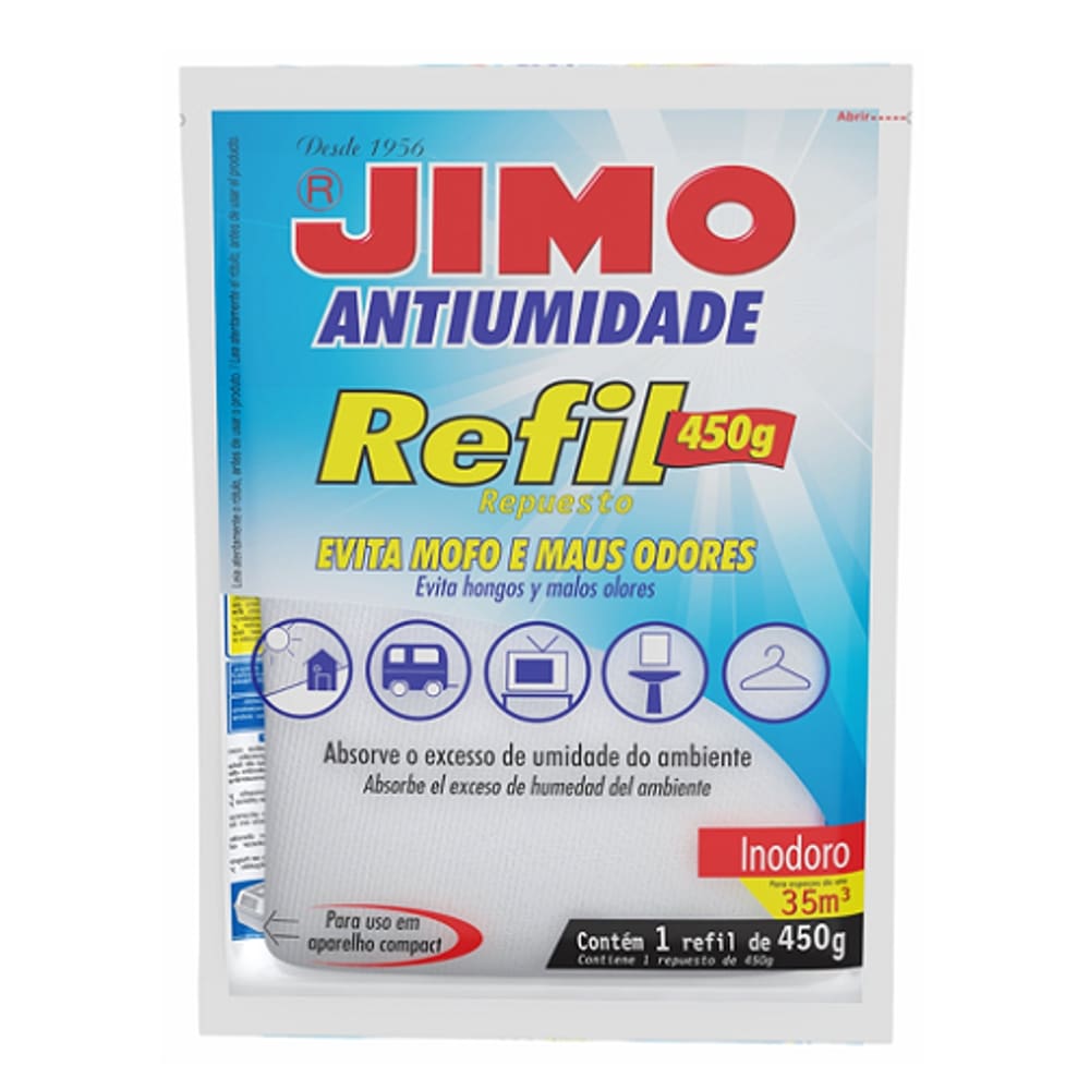 Antiumidade Jimo Refil 450g