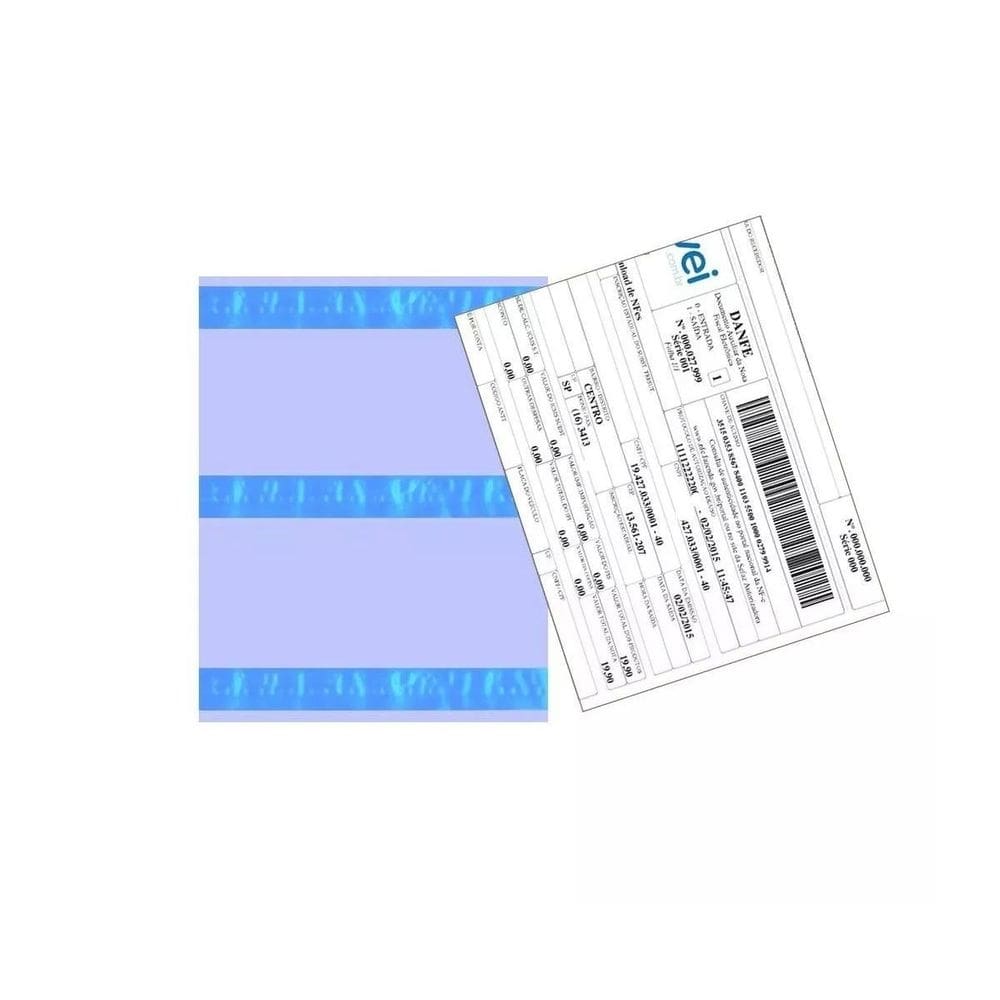 Embalagem awb para envio de danfe 23x18 kit 1500