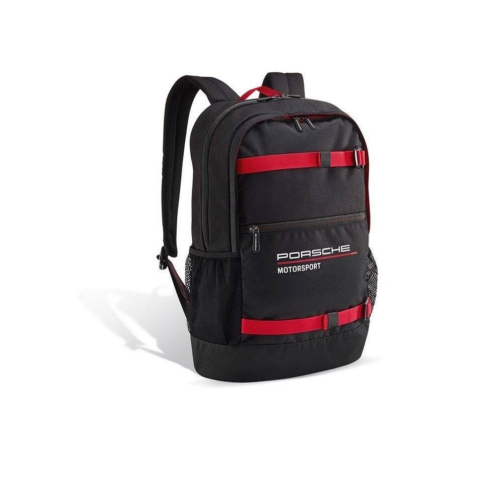 Mochila Porsche Motorsport 3 Collection Preta e Vermelha